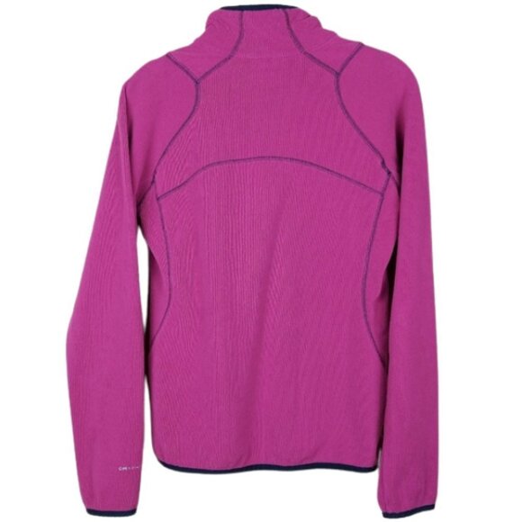 Columbia Omni-Wick Terry Pink Half Zip Top Size M - Picture 2 of 7